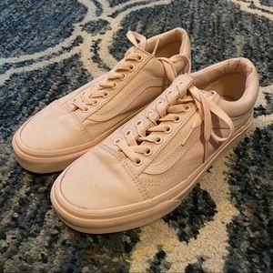 EUC Unisex Dusty Rose Low-Top Vans Sneakers